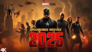 TOP 5 MARVEL UPCOMING MOVIES IN 2025 | Fantastic Four, Thunderbolts | SD STUDIOS