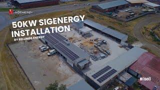 50KW SIGENERGY INSTALLATION BY RELLINGS | ISELI ENERGY JHB