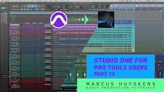 13 - Import Song Data vs Import Session Data - #StudioOne for #ProTools Users