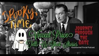 Vincent Price Tells Ghost Stories by the Fire