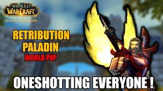 Retribution Paladin Oneshots - World PvP - WoW Classic SoD Phase 4