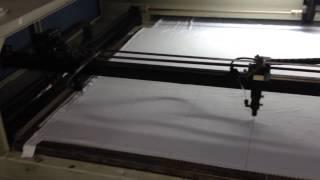 laser cutting machine for glasses cloth