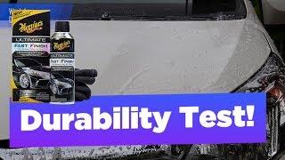 Car Wax Test : Meguiars Ultimate Fast Finish