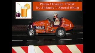 Midget Racer Plum Orange Twist by Johnnys Speed Shop on Track