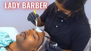 BOYS D-TAN FACIAL BY FEMALE BARBER | RAINBOW BEAUTY AND TATTOO#dtan#facial#facetreatment