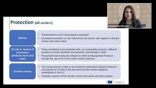 IP Key SEA - New Legislative Framework for the EU System of Geographical Indications