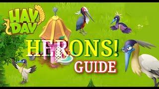 Hay Day Birds: Herons (Guide)