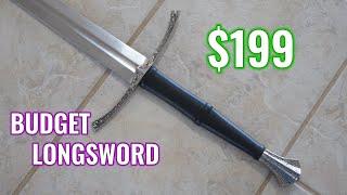 Will a $199 longsword make the cut? Review of the Swordier SWM-1030 floral-themed longsword