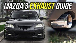 Mazda 3 EXHAUST GUIDE: Muffler Delete, Resonator Delete, and MORE!