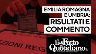 Elezioni regionali in Emilia Romagna e Umbria, risultati e commento con Peter Gomez