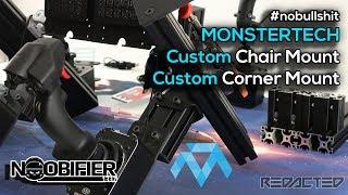 Monstertech - Corner Desk Mount - Chair Mount - Overview and Review #nobullshit