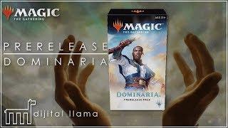 PRERELEASE PACK OPENING | Dominaria - Deck Building and Event Guide | MtG