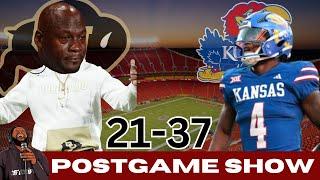 Kansas  ROLLS PAST Coach Prime and the Buffs | POSTGAME SHOW