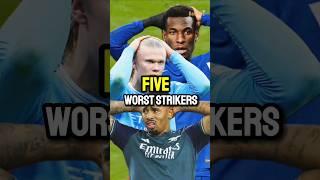 5 worst strikers (finishers)in Premier league this season? #football #soccer