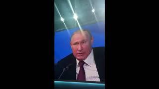 Пресс-конференция Владимира Путина. Президент об Украине