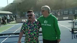 Evan tries to get a Pickleball Broadcasting Job