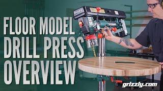 The Ultimate Guide to Floor Model Drill Presses | Grizzly Industrial