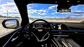 2021 Cadillac Escalade - Euro Truck Simulator 2 [Steering Wheel POV Gameplay]