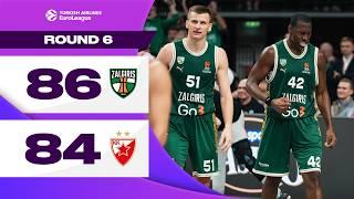 Last Second Magic: Dunston Delivers | Zalgiris - Crvena Zvezda | BASKETBALL HIGHLIGHTS R6 2024-25