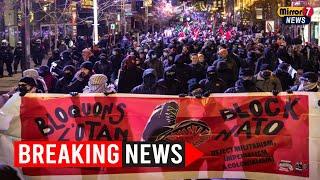 Protest Against NATO in Montreal Turns Chaotic