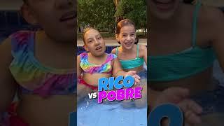 Rico VS Pobre na Piscina com MC DIVERTIDA e Jessica ( #SHORTS ) - Ripa na Chulipa