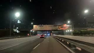 night drive klia to GenHigh. time lapse