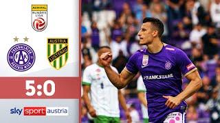 Letztes EC-Ticket gesichert! | Austria Wien - Austria Lustenau | Highlights - ADMIRAL Bundesliga