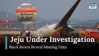 Black Boxes From Jeju Air Crash Stop Recording Before Happening | DRM News | AP1J