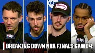OKC Thunder react to evening series in Game 4  'GOTTA KEEP IT GOING' - Chet Holmgren | NBA on ESPN