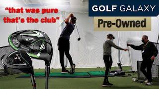 I Want New Clubs | Golf Galaxy Pre-Owned Driver & 3 Wood Fitting