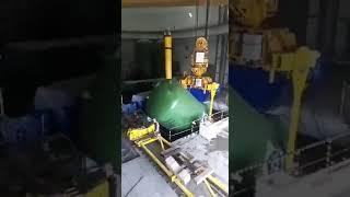 Монтаж второго парогенератора в проектное положение на Курской АЭС-2
