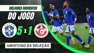 MELHORES MOMENTOS DE BRASIL X TUNISIA 27/09/22