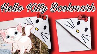 DIY Hello Kitty Bookmark Making |Easy Handcrafting |Sister's Arts And Crafts