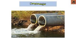 Drainage ।। Categories of Drainage System।। "Learn with AB Tusar"