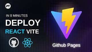 How To Deploy A React Vite App To Github Pages (Simple)