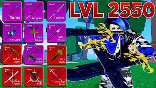 PEGANDO TODAS ESPADAS NO BLOX FRUITS EM 24 HORAS!!