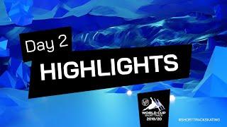 Day 2 Highlights | World Cup Dresden 2020 | #ShortTrackSkating