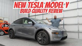 New Tesla Model Y Build Quality Review! Refresh Has Exceptional Fit & Finish