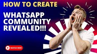 How to create WhatsApp communities in 2022