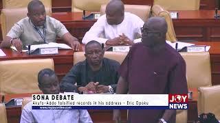 SONA Debate: Akufo-Addo falsified records in his address. - Eric Opoku