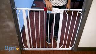 Easy Step Metal Walk Through Safety Gate from Regalo