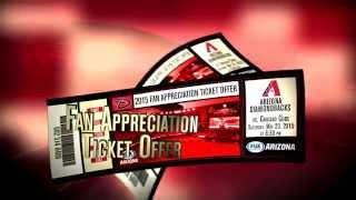 FOX Sports Arizona & D-backs Fan Appreciation Ticket Offer