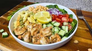 Italian Shrimp Pasta Salad ￼