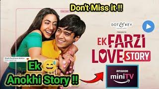 Ek Farzi Love Story Web Series Hindi Dubbed | Amazon MX Player | Imported | Review | Trailer