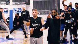 Kyrie Irving cooks Luka and entire Mavs during 1v1 tournament at practice