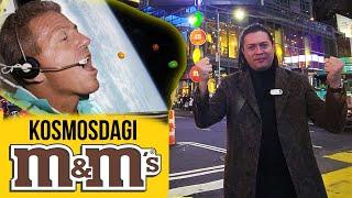 M&M's konfetlari kosmosda erib ketadimi?