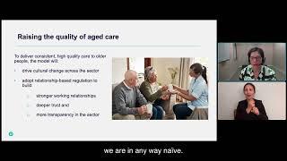 A New Model for Regulating Aged Care