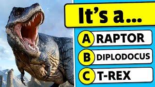 Can You Guess The Dinosaur?  | Dinosaurs Quiz