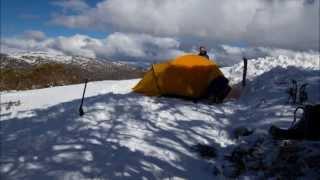 Pitching a Tent in Kosciuszko National Park