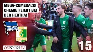 MEGA-Comeback! Chemie feiert bei der Hertha: BSC - Chemie Leipzig | Regionalliga Nordost